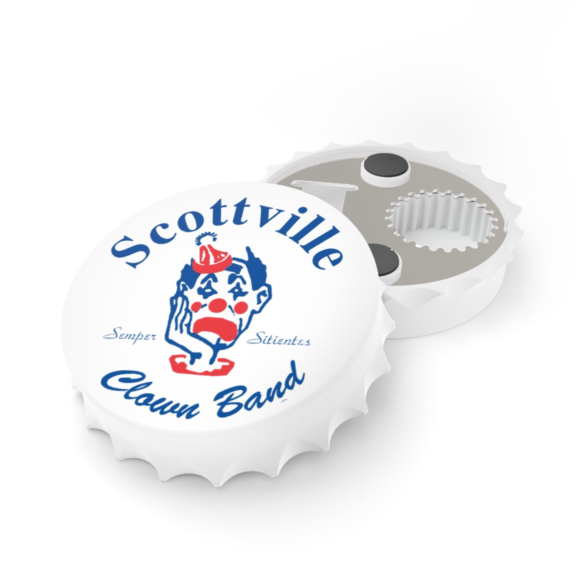 Scottville Clown Band Magnetic Bottle Opener
