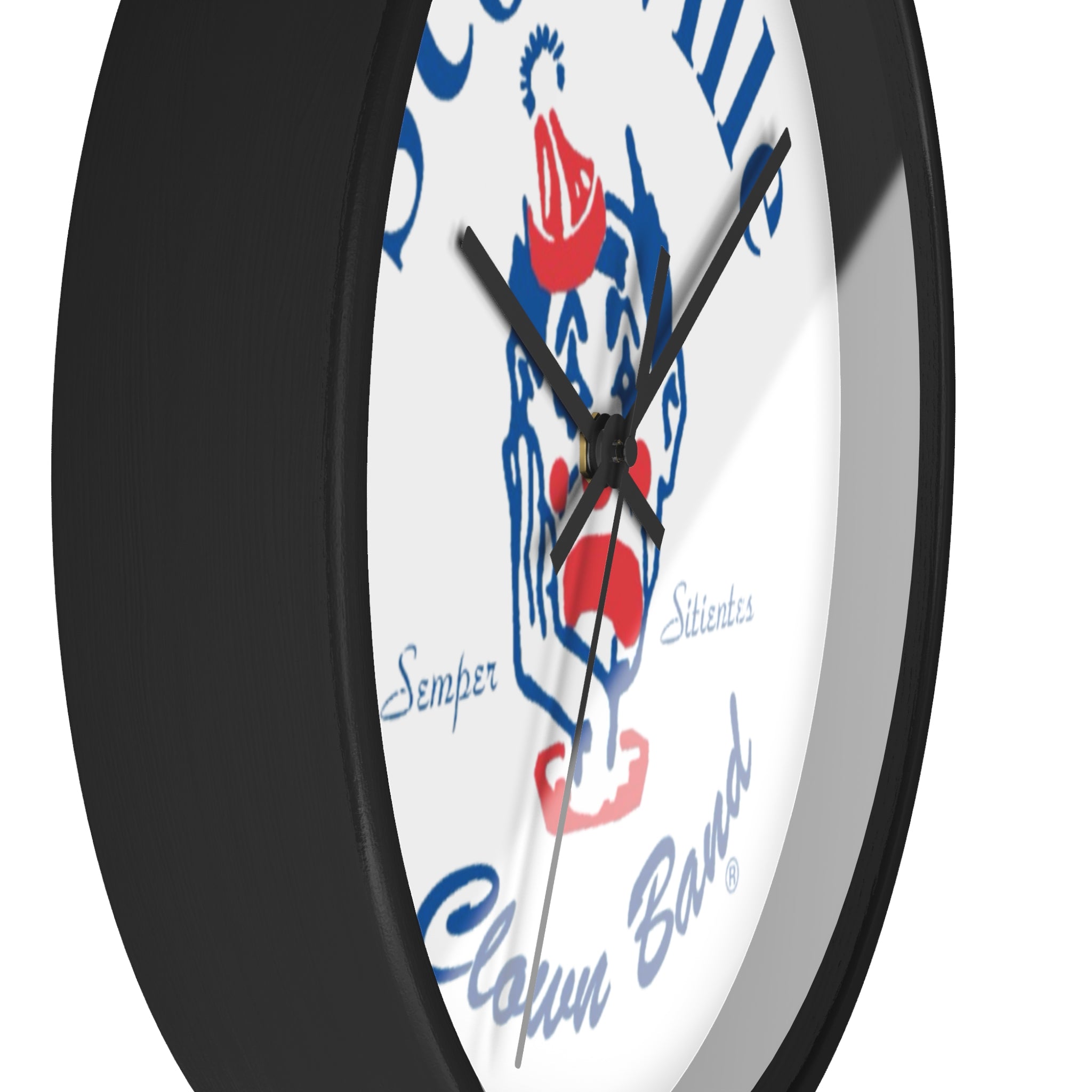 Scottville Clown Band Wall Clock