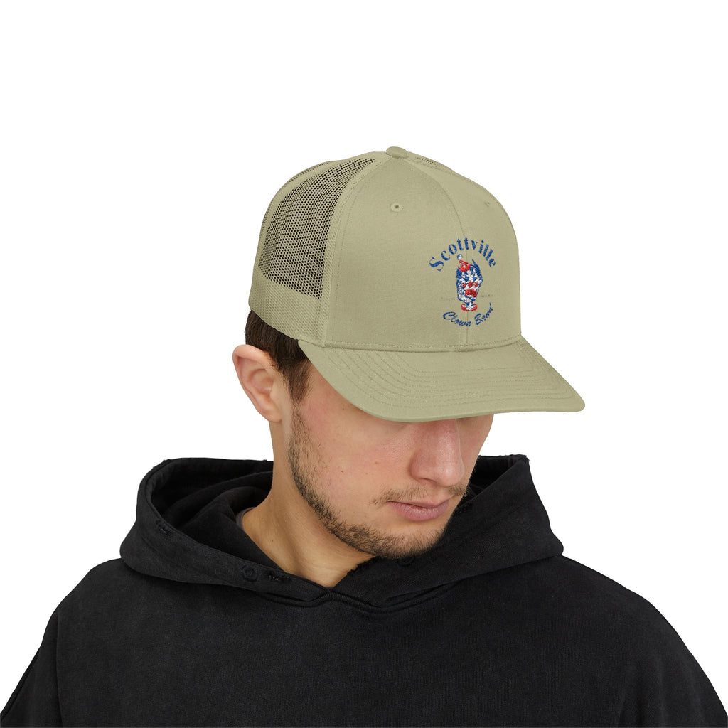 Scottville Clown Band Unisex Embroidered Snapback Trucker Cap