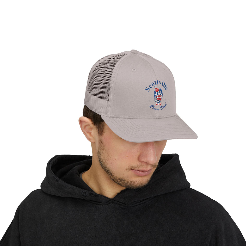 Scottville Clown Band Unisex Embroidered Snapback Trucker Cap