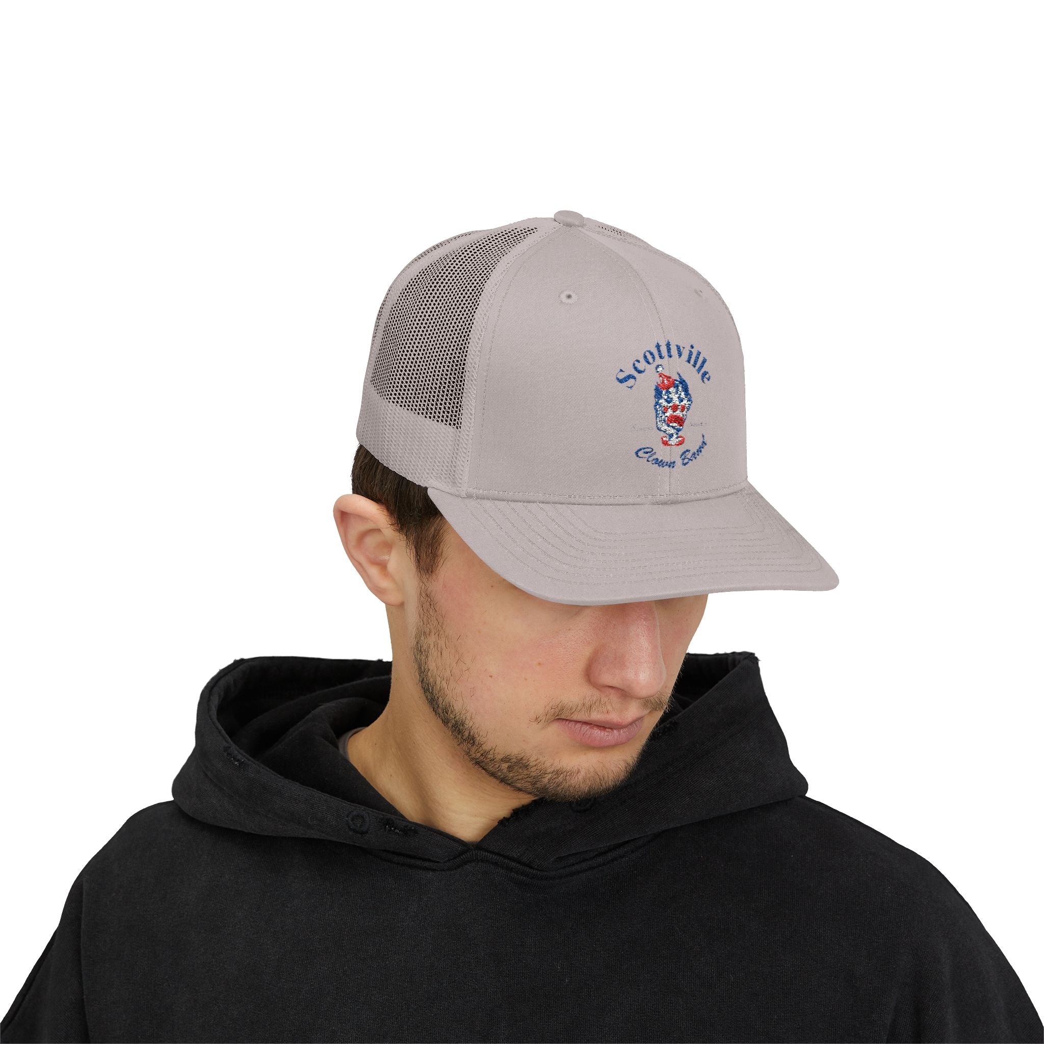 Scottville Clown Band Unisex Embroidered Snapback Trucker Cap