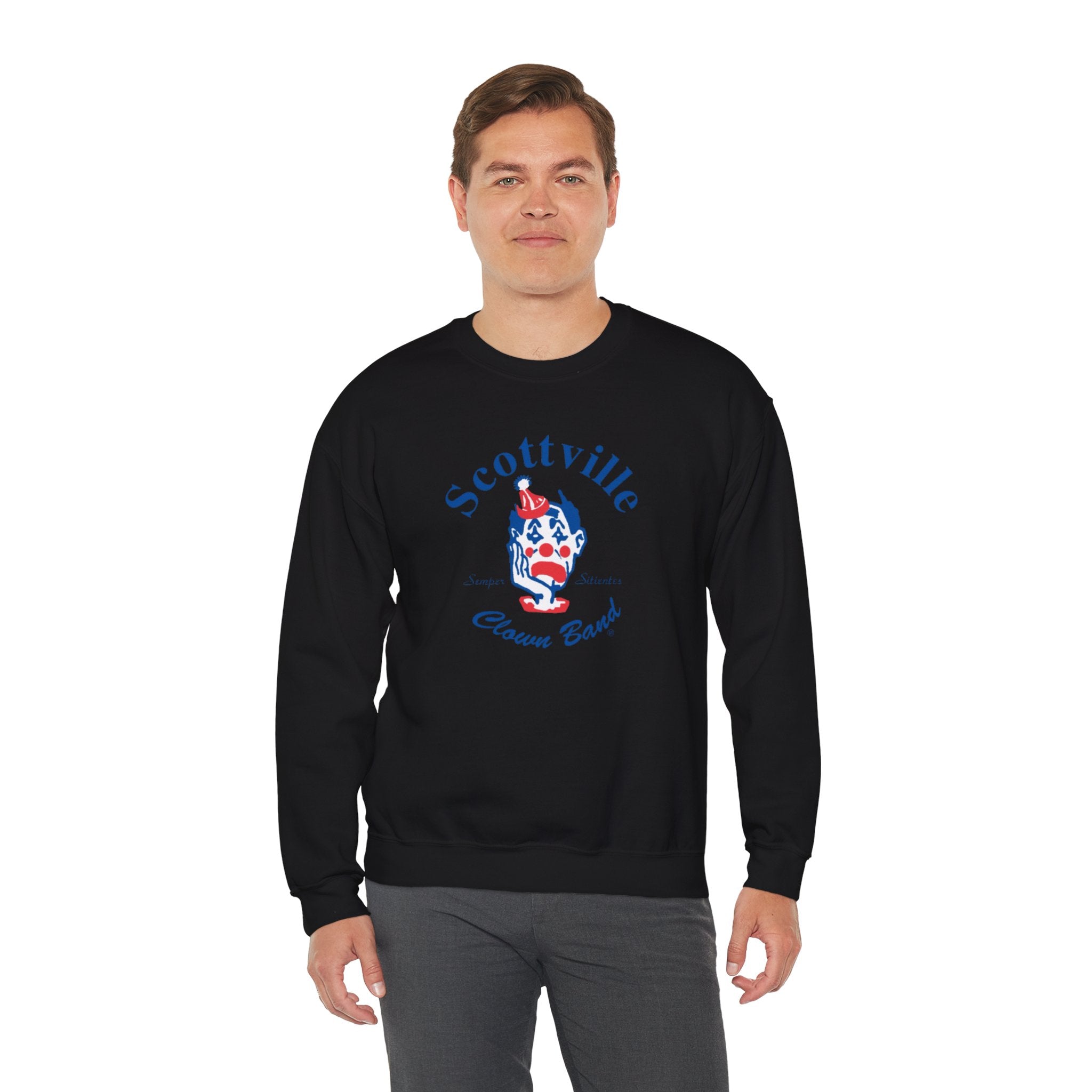 Scottville Clown Band Unisex Crewneck Sweatshirt