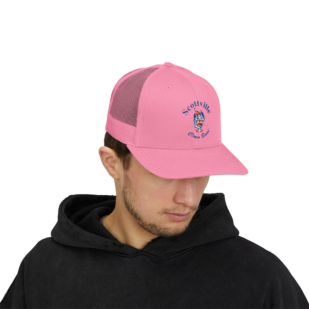 Scottville Clown Band Unisex Embroidered Snapback Trucker Cap