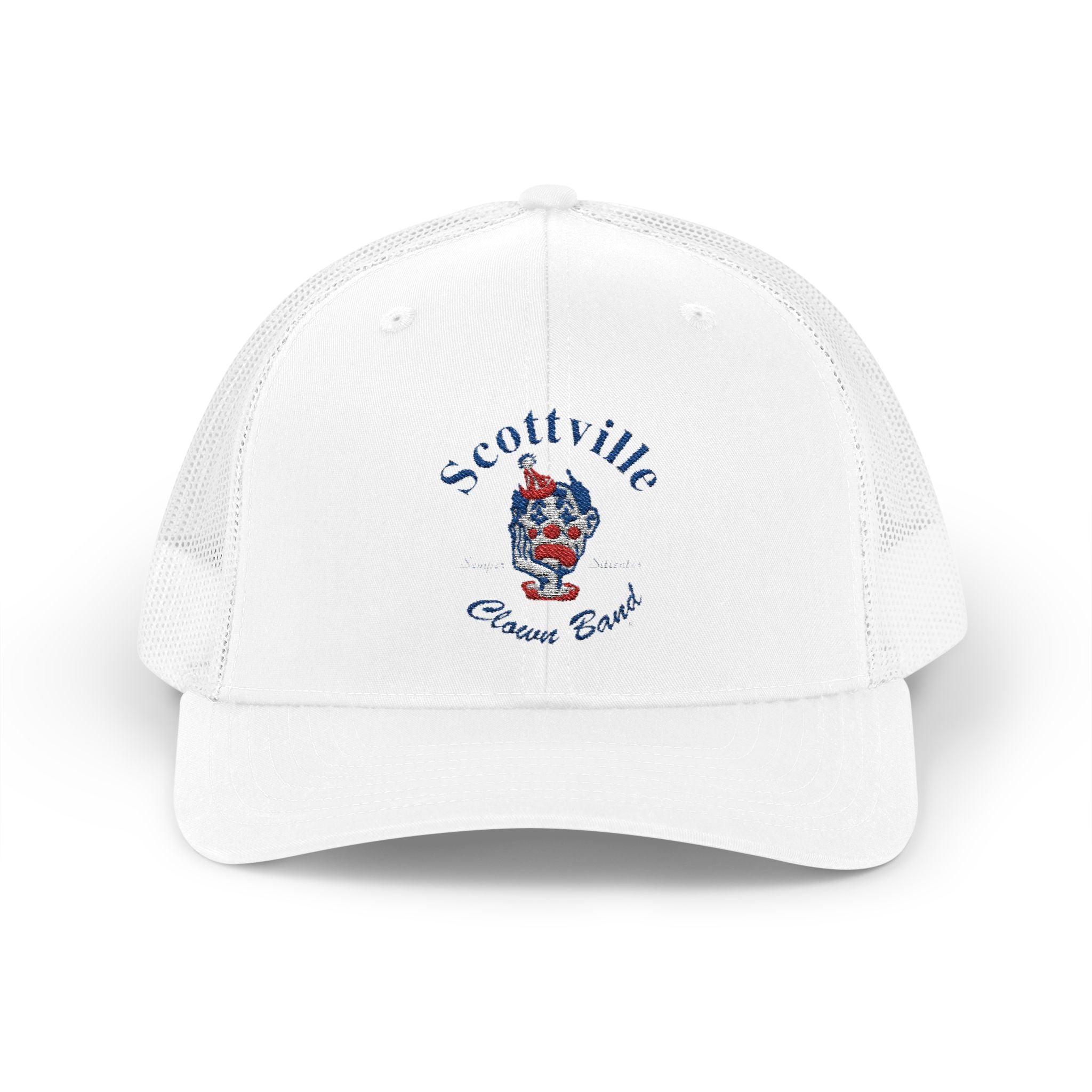 Scottville Clown Band Unisex Embroidered Snapback Trucker Cap