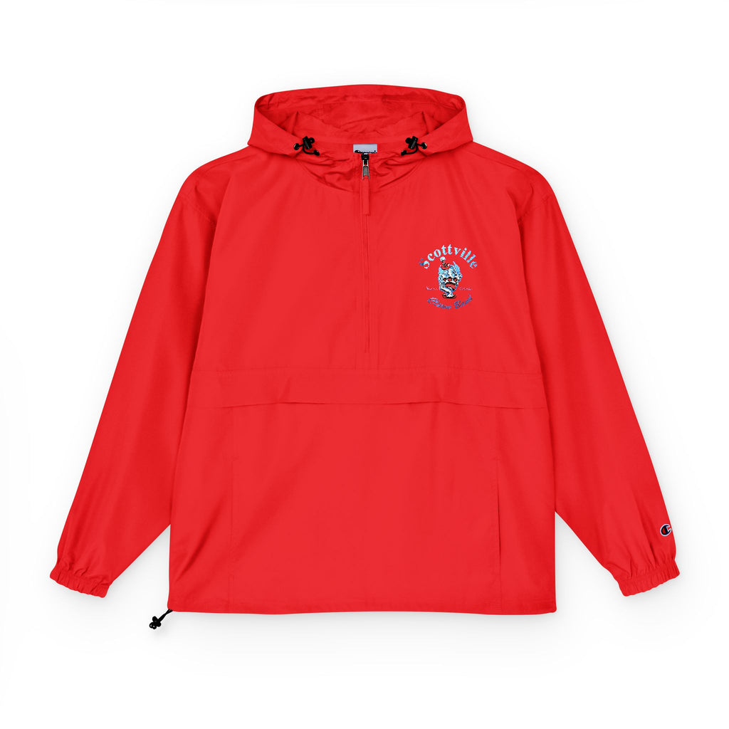 Scottville Clown Band Embroidered Champion Packable Anorak Jacket