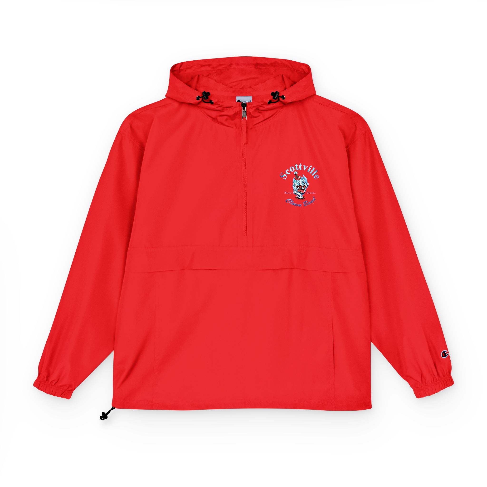 Scottville Clown Band Embroidered Champion Packable Anorak Jacket