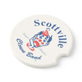 Scottville Clown Band Soapstone Car Coaster