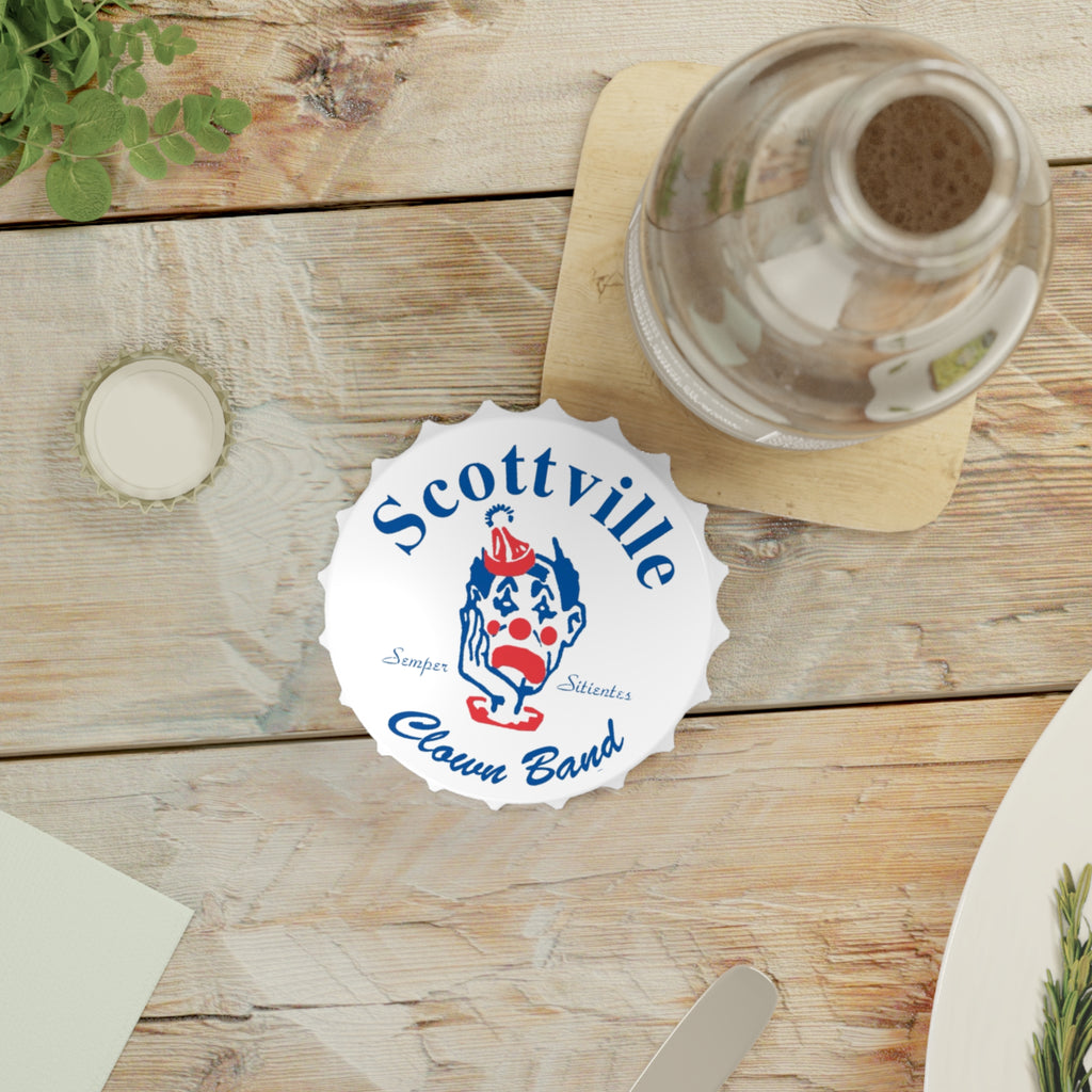 Scottville Clown Band Magnetic Bottle Opener