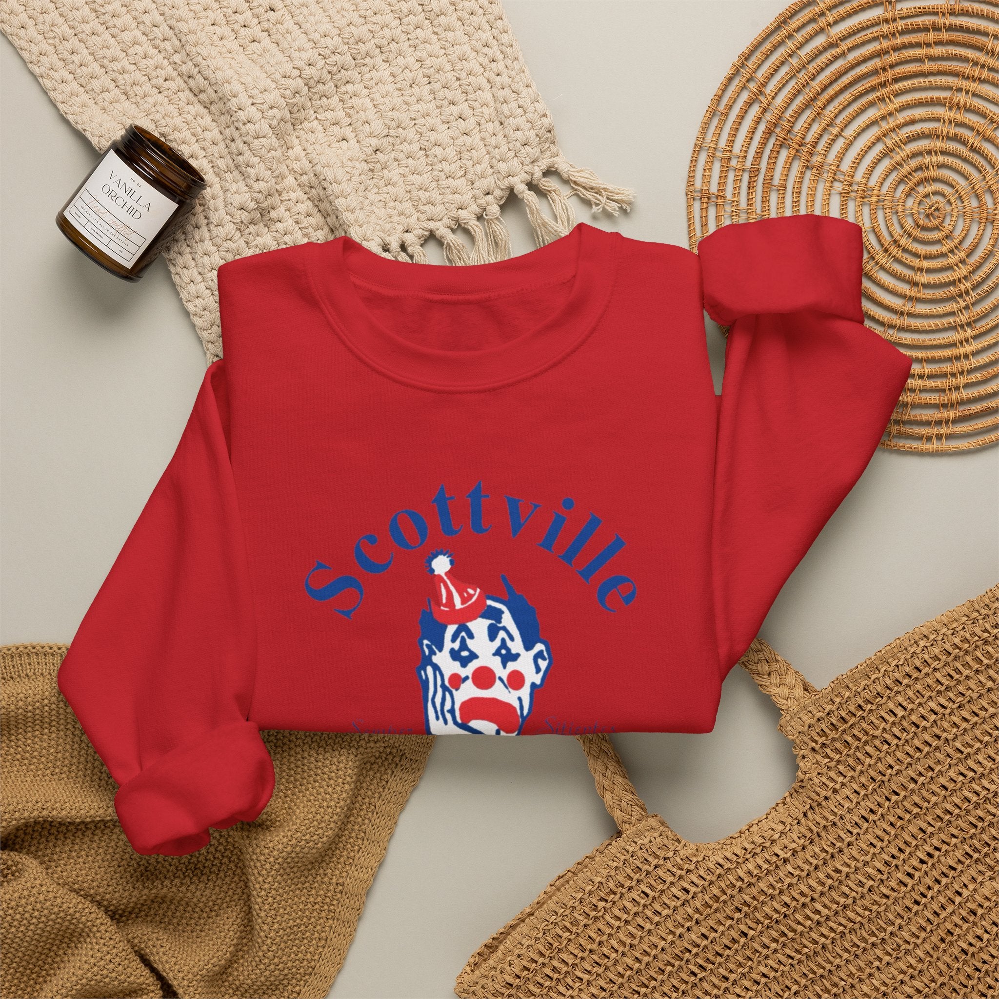 Scottville Clown Band Unisex Crewneck Sweatshirt