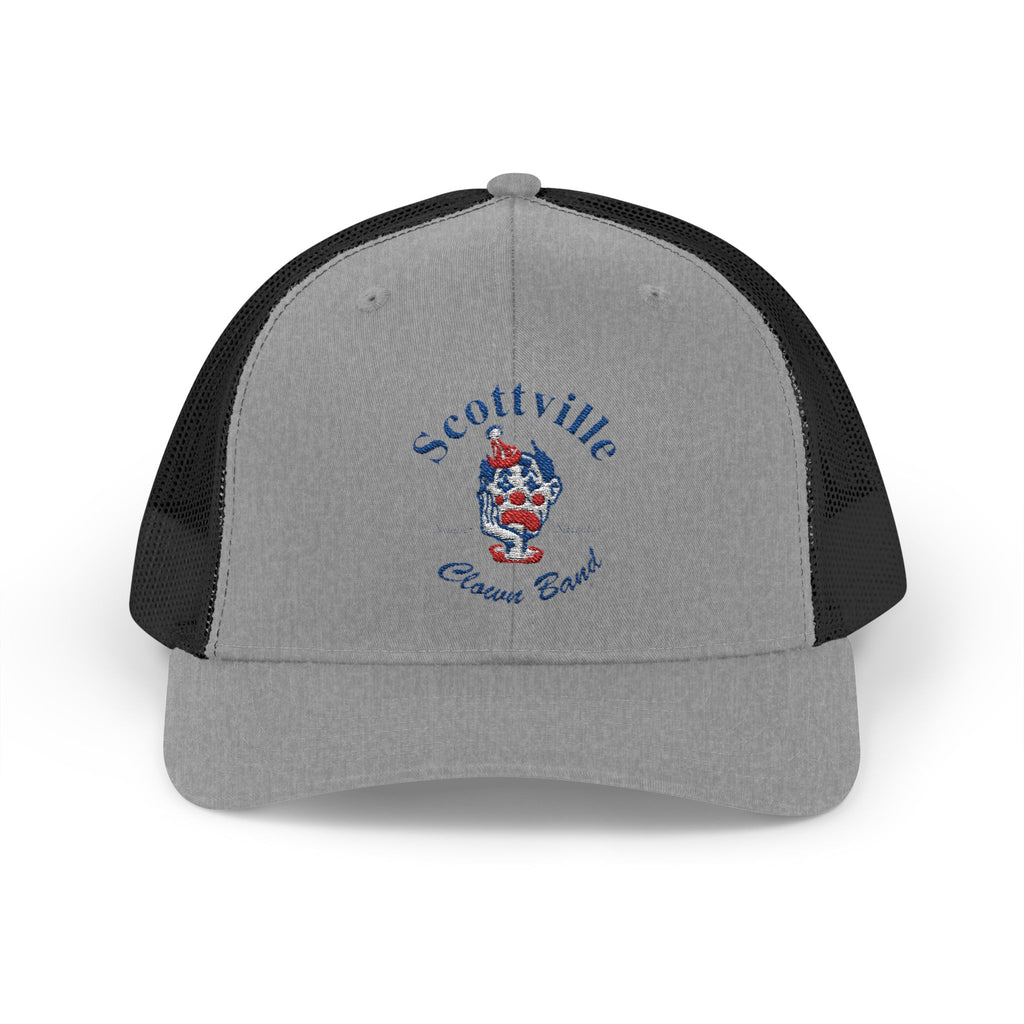 Scottville Clown Band Unisex Embroidered Snapback Trucker Cap