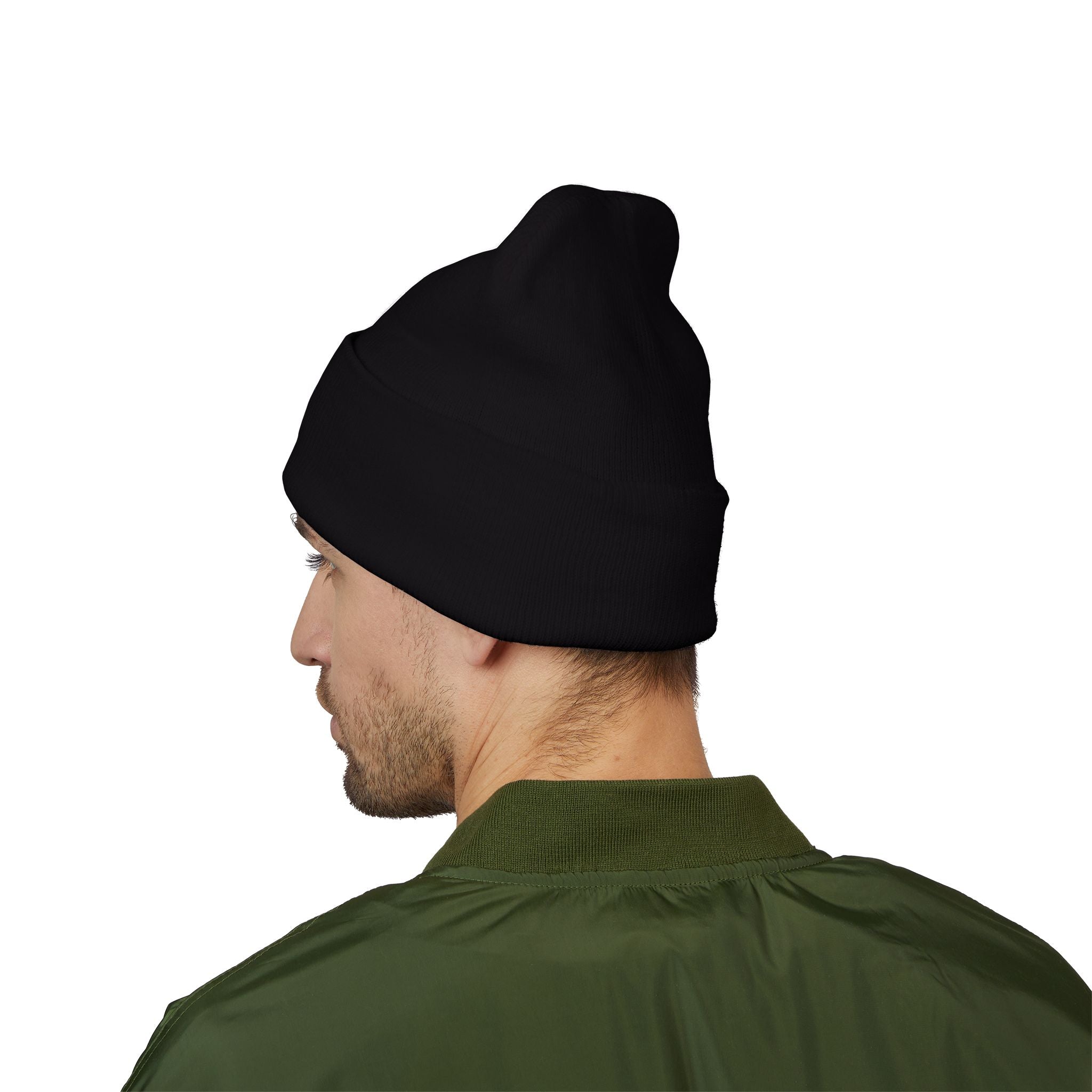 Scottville Clown Band Embroidered Cuffed Beanie