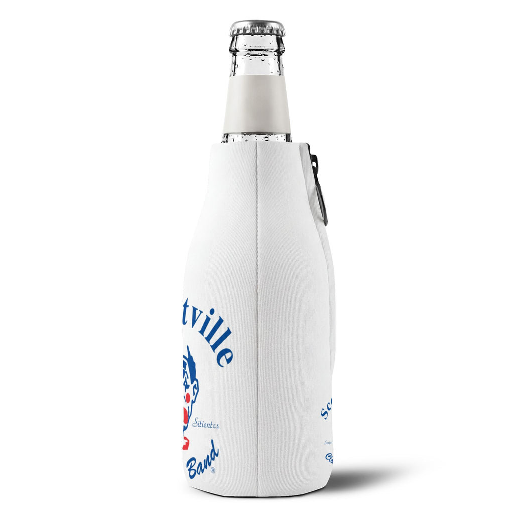 Scottville Clown Band Zip-Up Bottle Cooler Sleeve