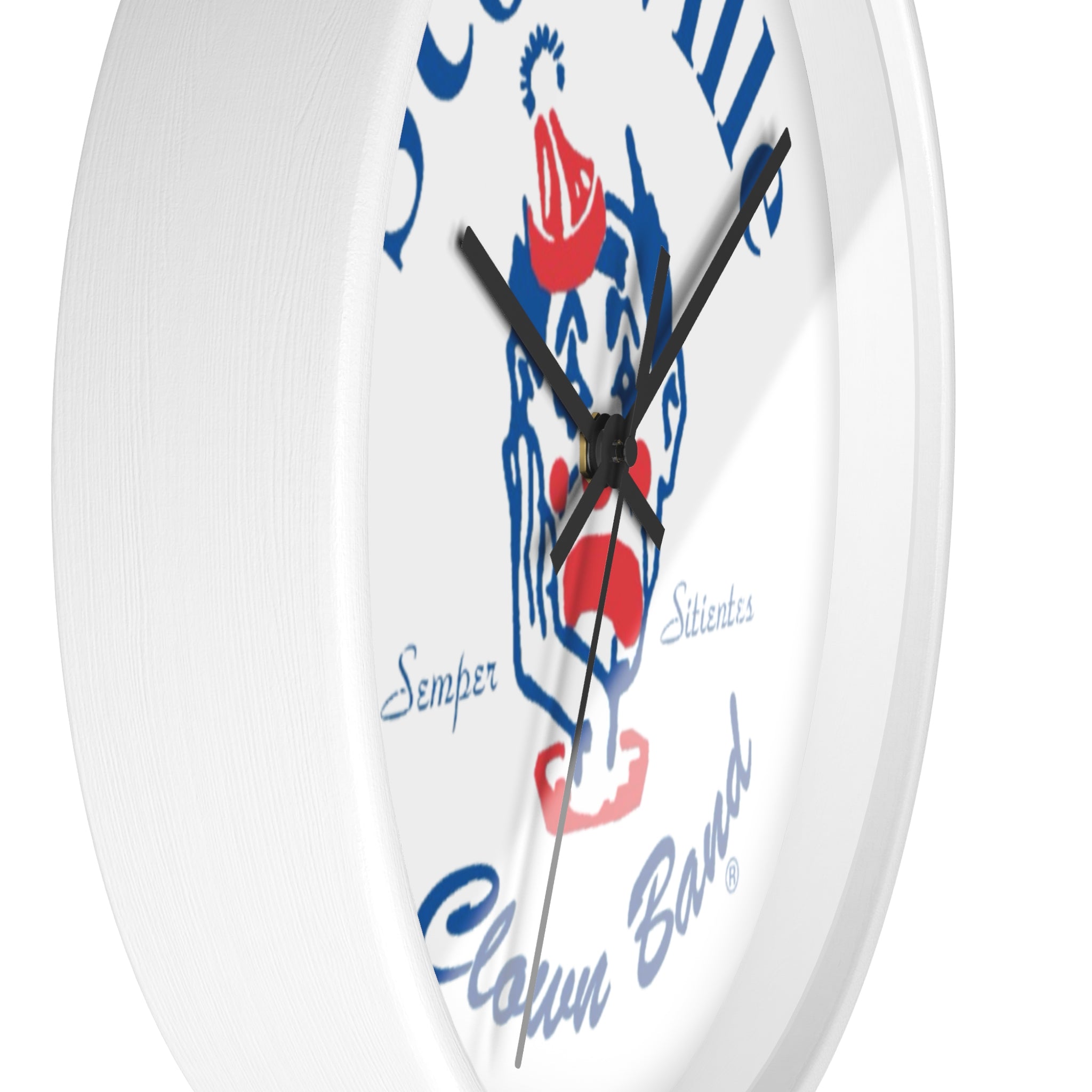 Scottville Clown Band Wall Clock