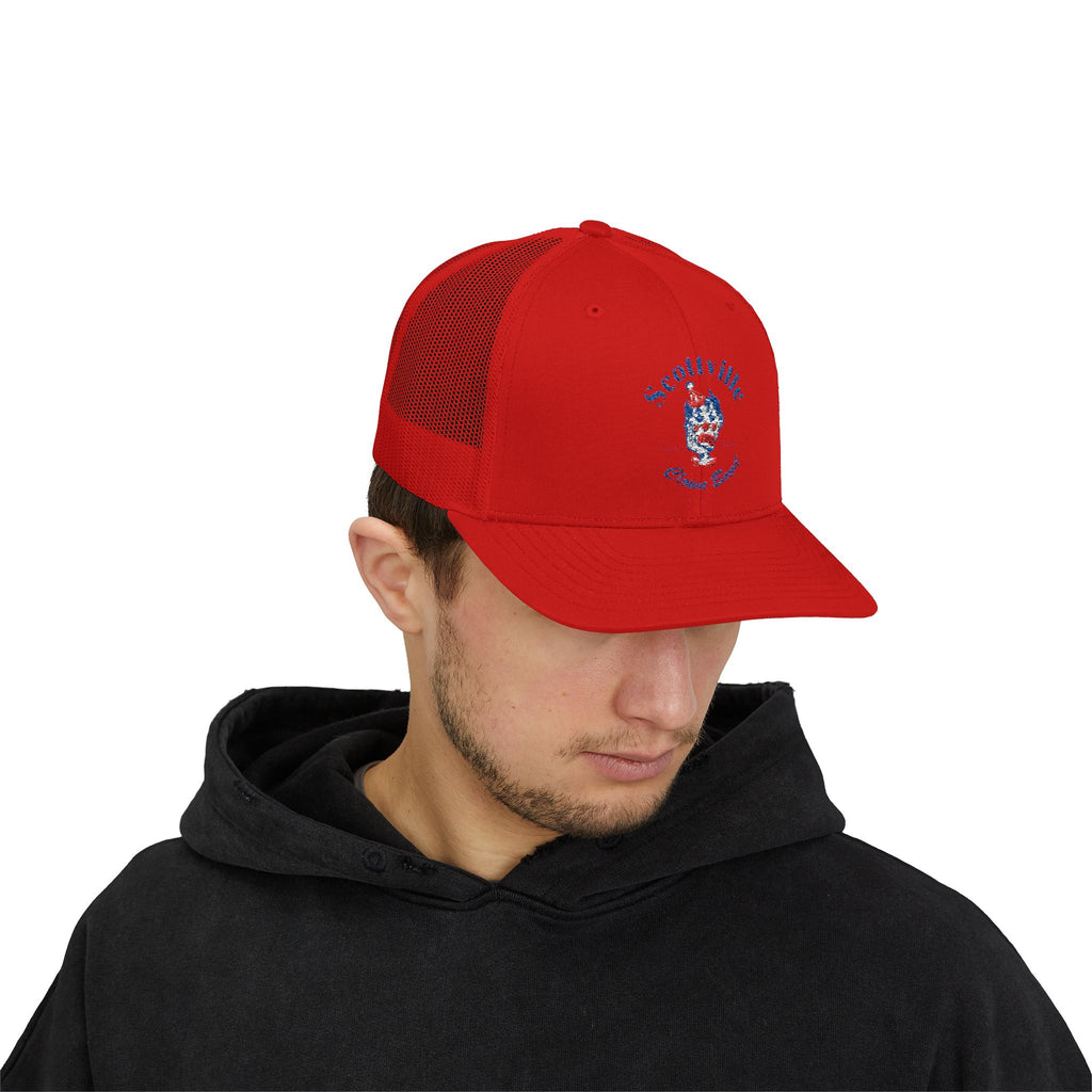 Scottville Clown Band Unisex Embroidered Snapback Trucker Cap