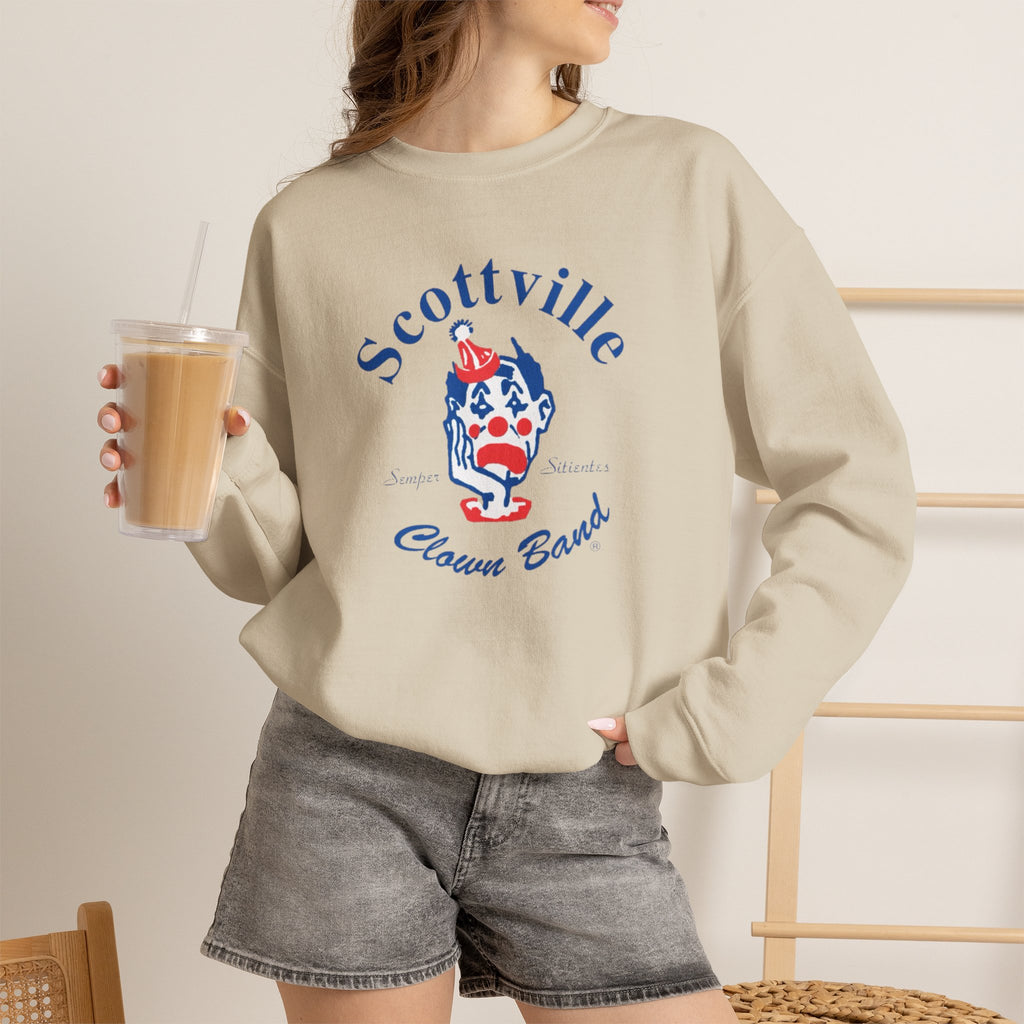 Scottville Clown Band Unisex Crewneck Sweatshirt