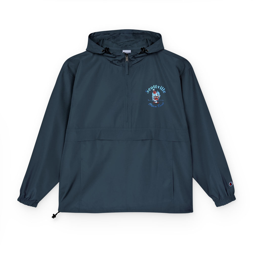 Scottville Clown Band Embroidered Champion Packable Anorak Jacket