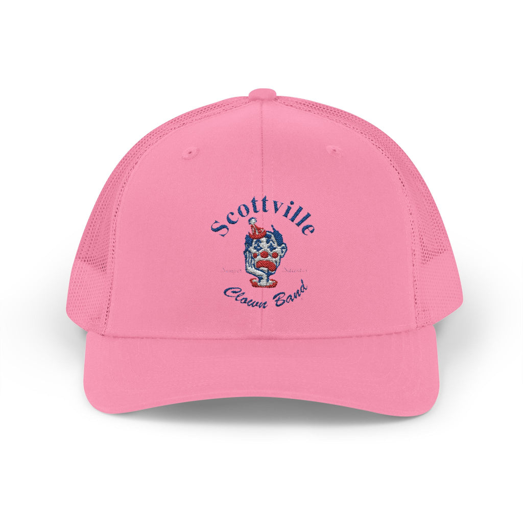 Scottville Clown Band Unisex Embroidered Snapback Trucker Cap