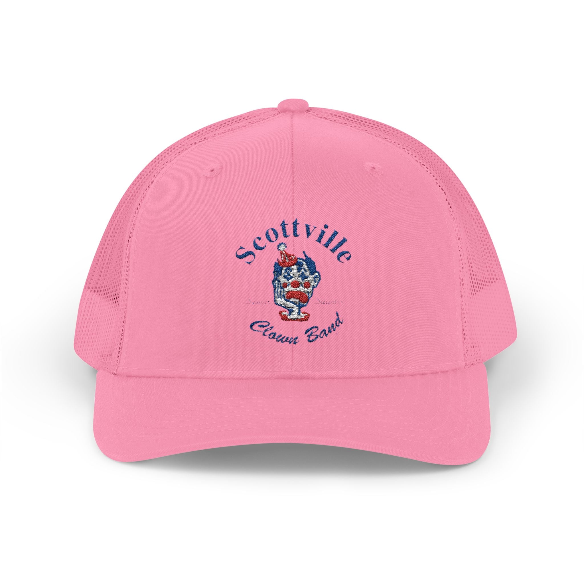 Scottville Clown Band Unisex Embroidered Snapback Trucker Cap