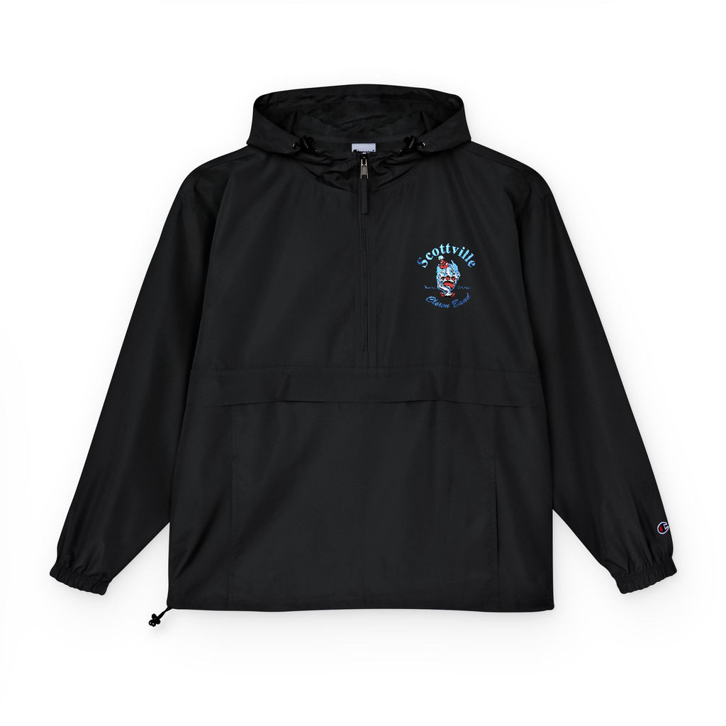 Scottville Clown Band Embroidered Champion Packable Anorak Jacket