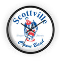 Scottville Clown Band Wall Clock