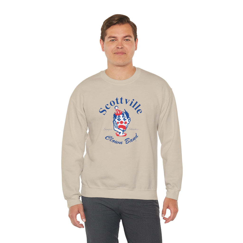 Scottville Clown Band Unisex Crewneck Sweatshirt