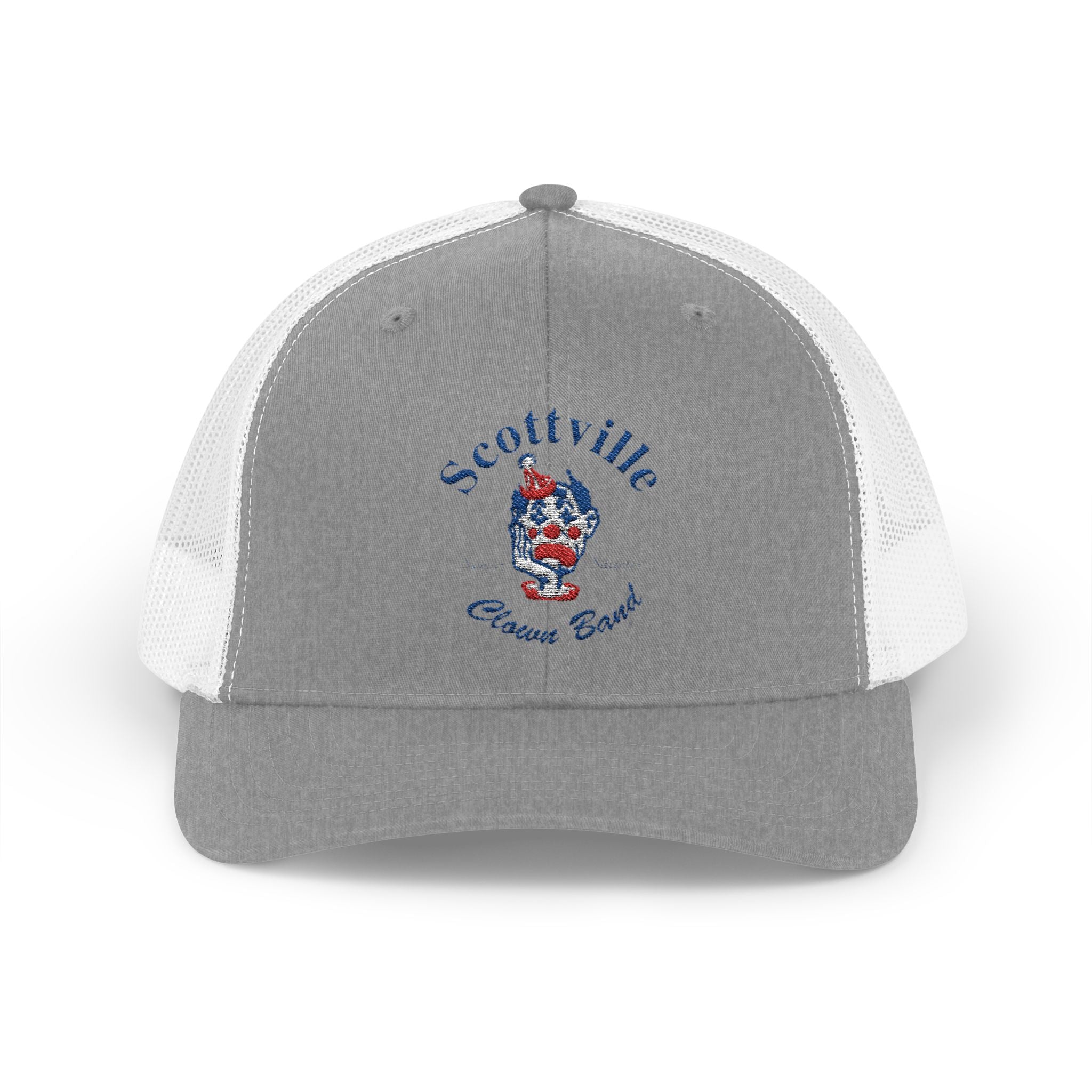 Scottville Clown Band Unisex Embroidered Snapback Trucker Cap