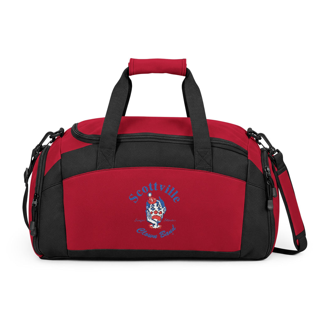 Scottville Clown Band Embroidered Duffle Bag