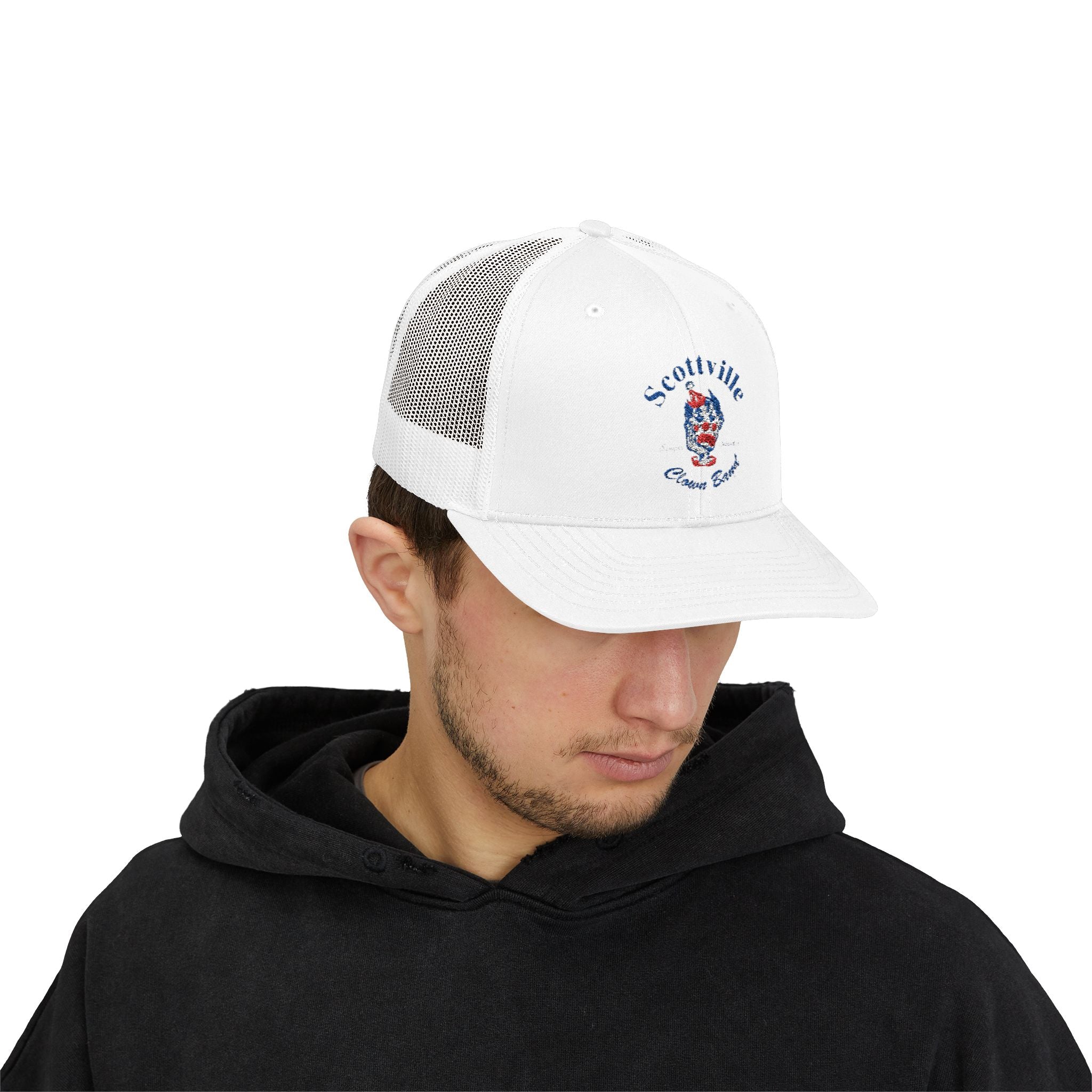 Scottville Clown Band Unisex Embroidered Snapback Trucker Cap