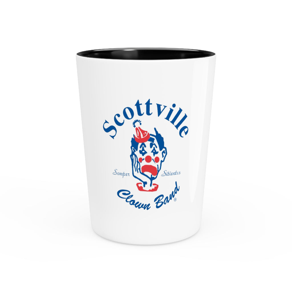 Scottville Clown Band Shot Glass