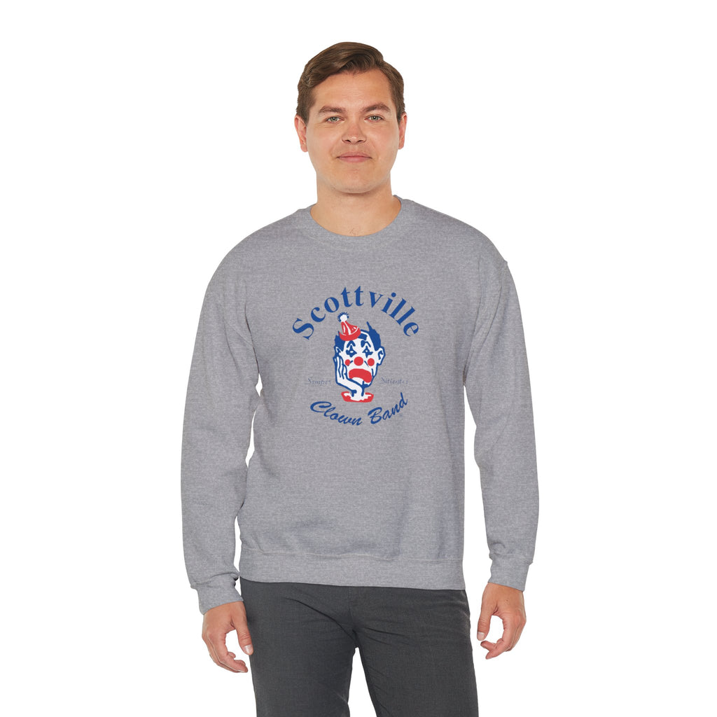 Scottville Clown Band Unisex Crewneck Sweatshirt