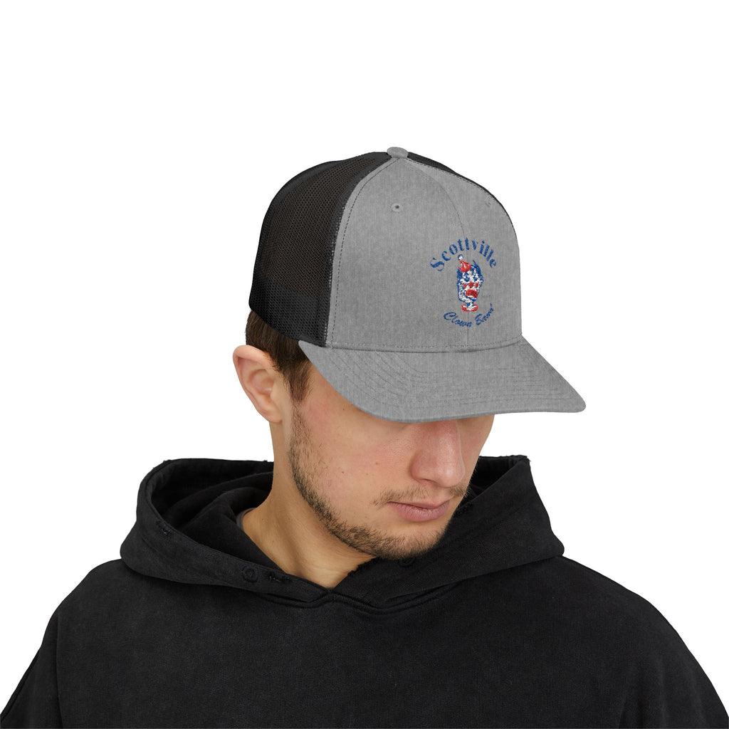 Scottville Clown Band Unisex Embroidered Snapback Trucker Cap