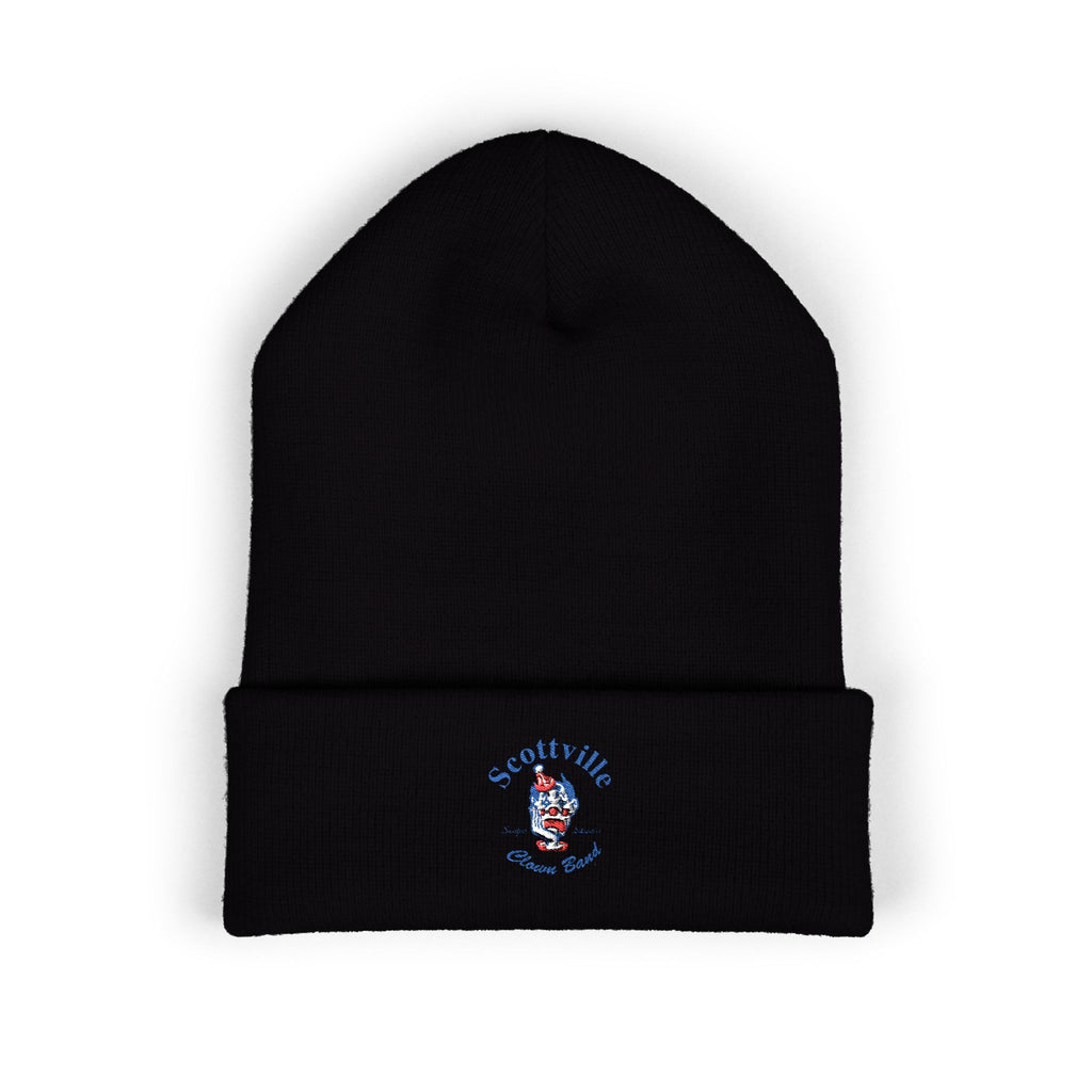 Scottville Clown Band Embroidered Cuffed Beanie
