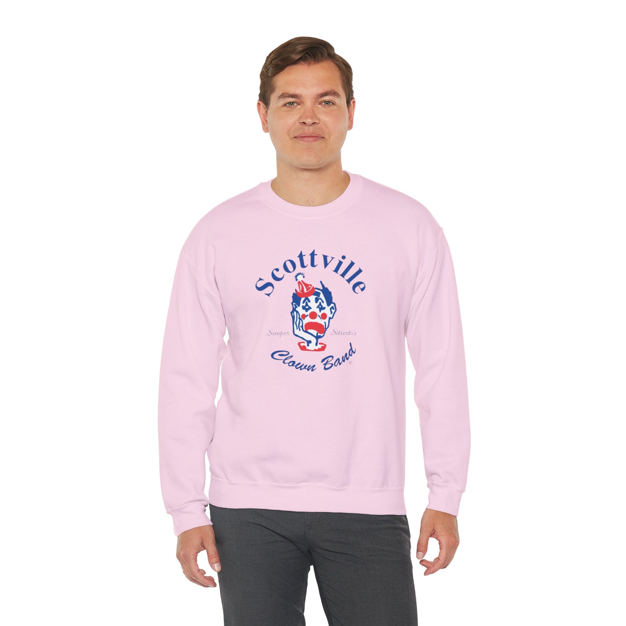 Scottville Clown Band Unisex Crewneck Sweatshirt