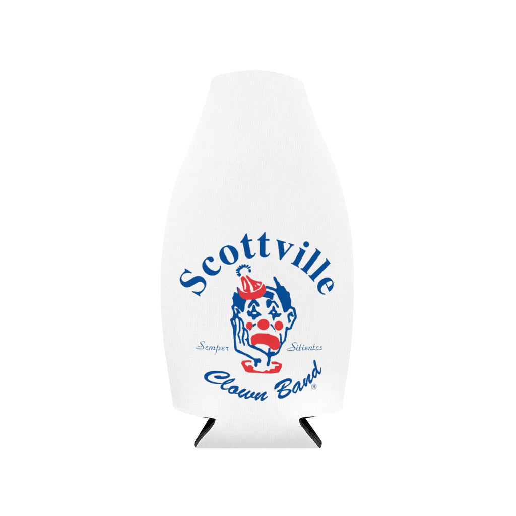 Scottville Clown Band Zip-Up Bottle Cooler Sleeve